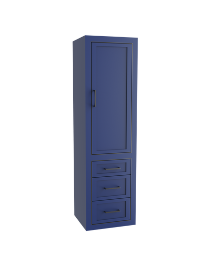 Renaissance 20"W x 18"D x 71"H Wall Hung Linen Cabinet R Hinged