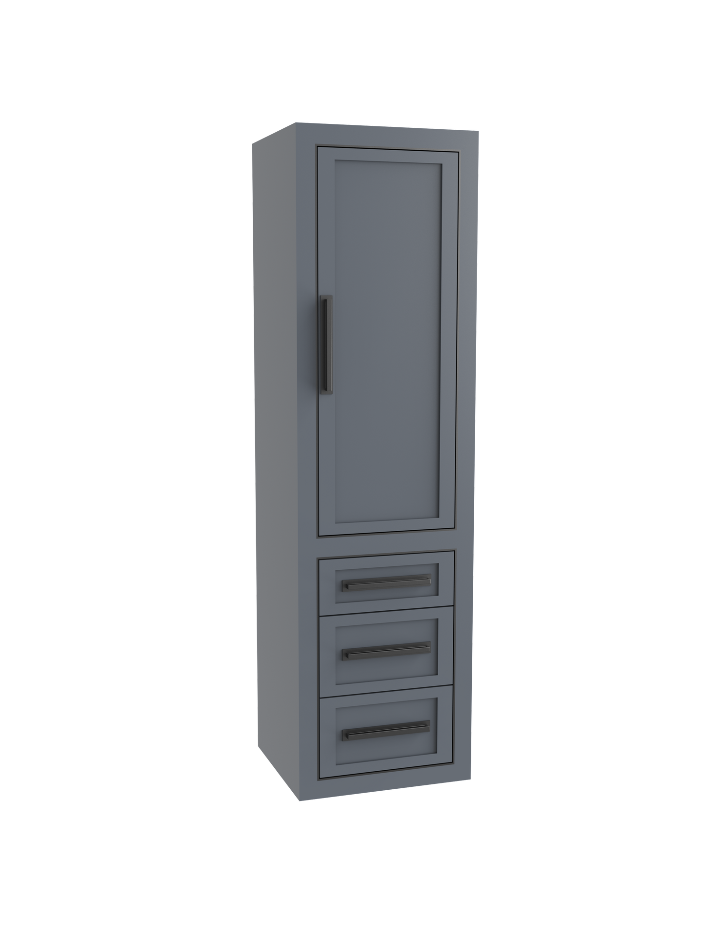 Renaissance 20"W x 18"D x 71"H Wall Hung Linen Cabinet R Hinged