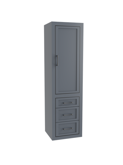 Renaissance 20"W x 18"D x 71"H Wall Hung Linen Cabinet R Hinged