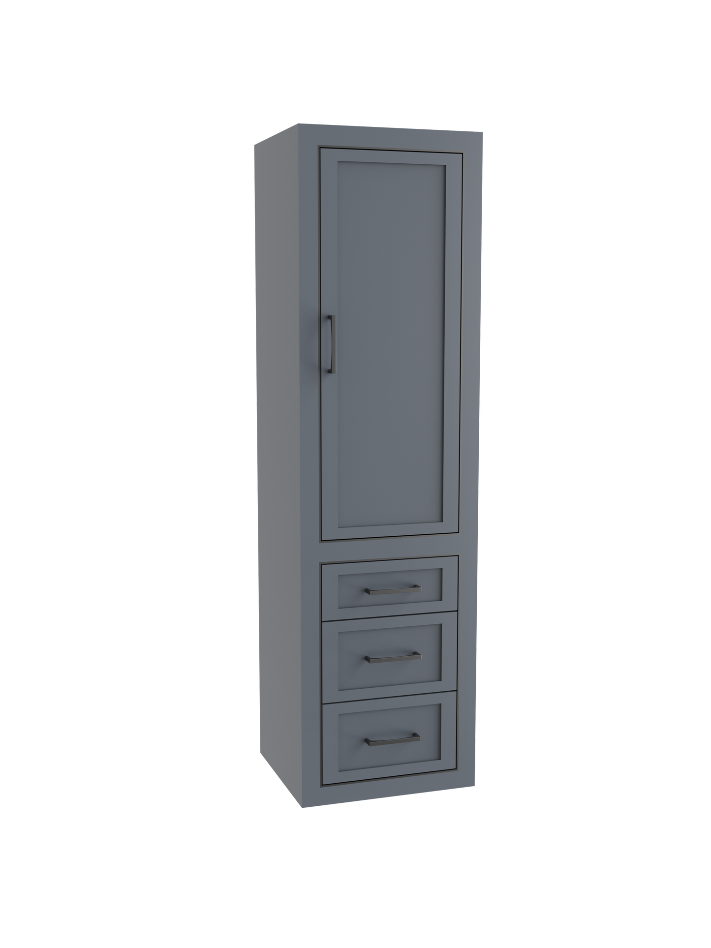 Renaissance 20"W x 18"D x 71"H Wall Hung Linen Cabinet R Hinged