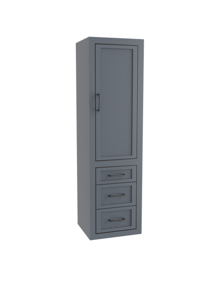 Renaissance 20"W x 18"D x 71"H Wall Hung Linen Cabinet R Hinged