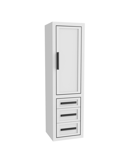 Renaissance 20"W x 18"D x 71"H Wall Hung Linen Cabinet R Hinged