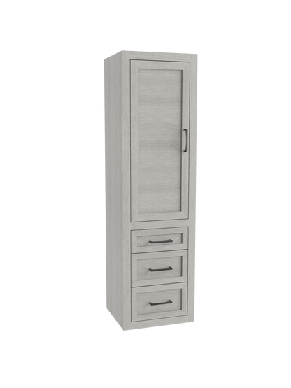 Renaissance SE 20"W x 18"D x 71"H Wall Hung Linen Cabinet L Hinged