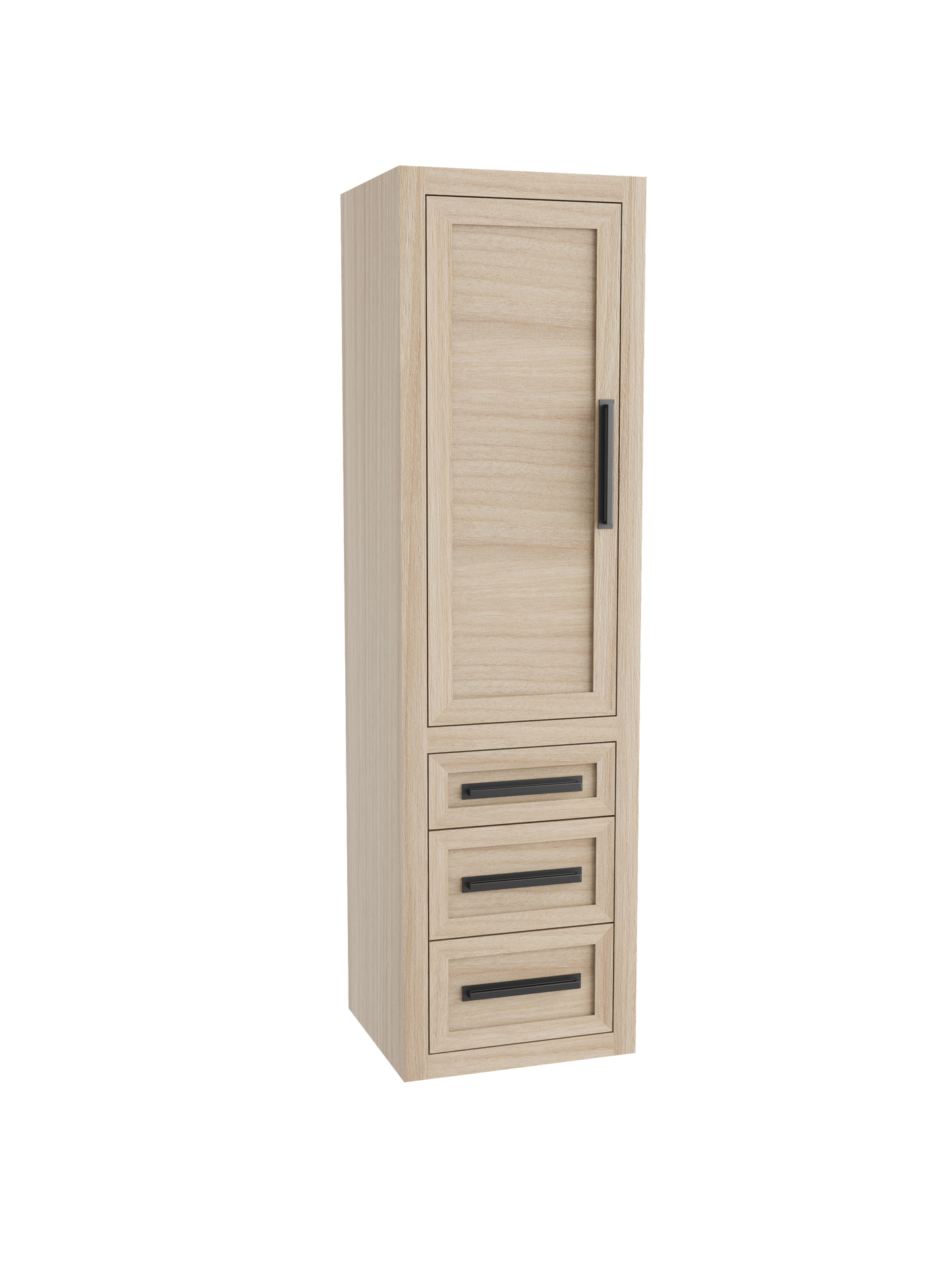 Renaissance SE 20"W x 18"D x 71"H Wall Hung Linen Cabinet L Hinged