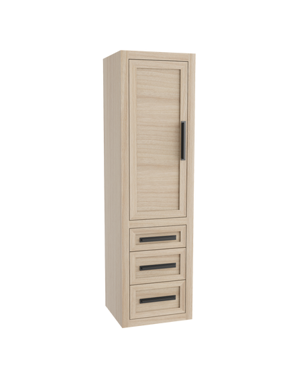 Renaissance SE 20"W x 18"D x 71"H Wall Hung Linen Cabinet L Hinged