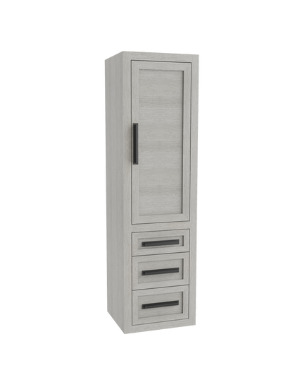 Renaissance SE 20"W x 18"D x 71"H Wall Hung Linen Cabinet R Hinged