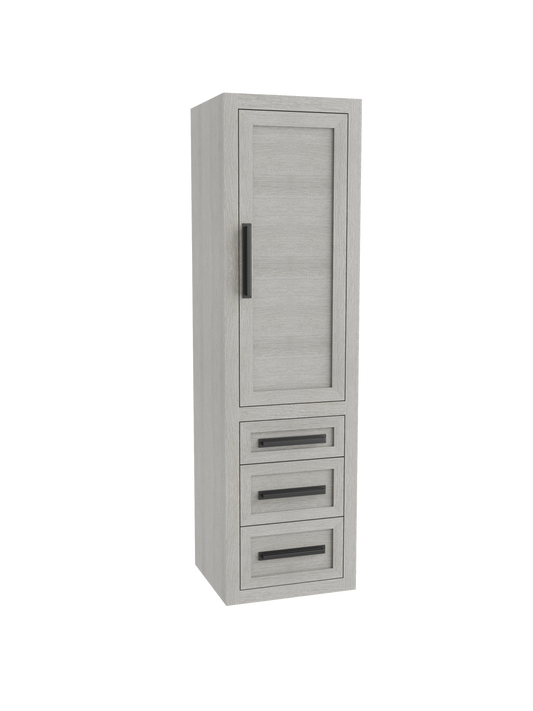 Renaissance SE 20"W x 18"D x 71"H Wall Hung Linen Cabinet R Hinged