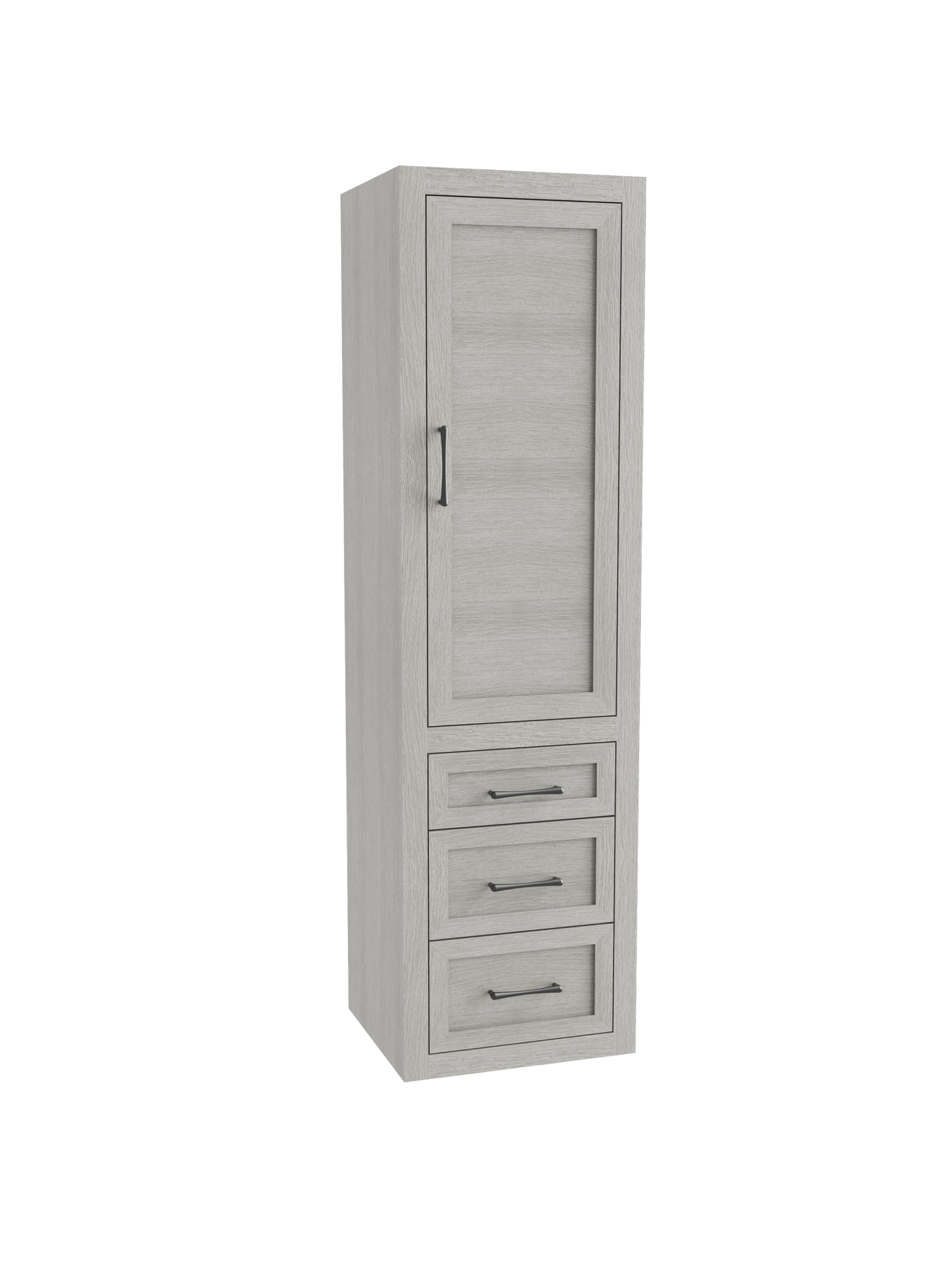 Renaissance SE 20"W x 18"D x 71"H Wall Hung Linen Cabinet R Hinged