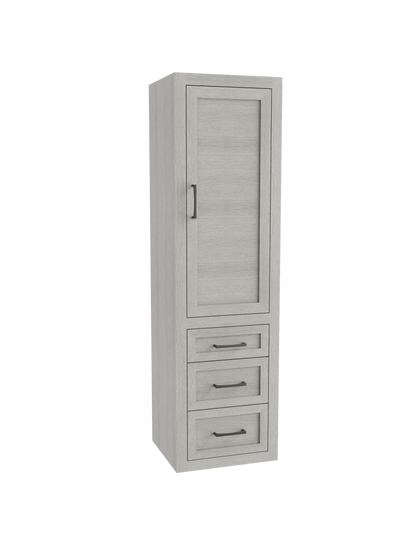 Renaissance SE 20"W x 18"D x 71"H Wall Hung Linen Cabinet R Hinged