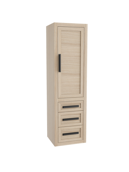 Renaissance SE 20"W x 18"D x 71"H Wall Hung Linen Cabinet R Hinged