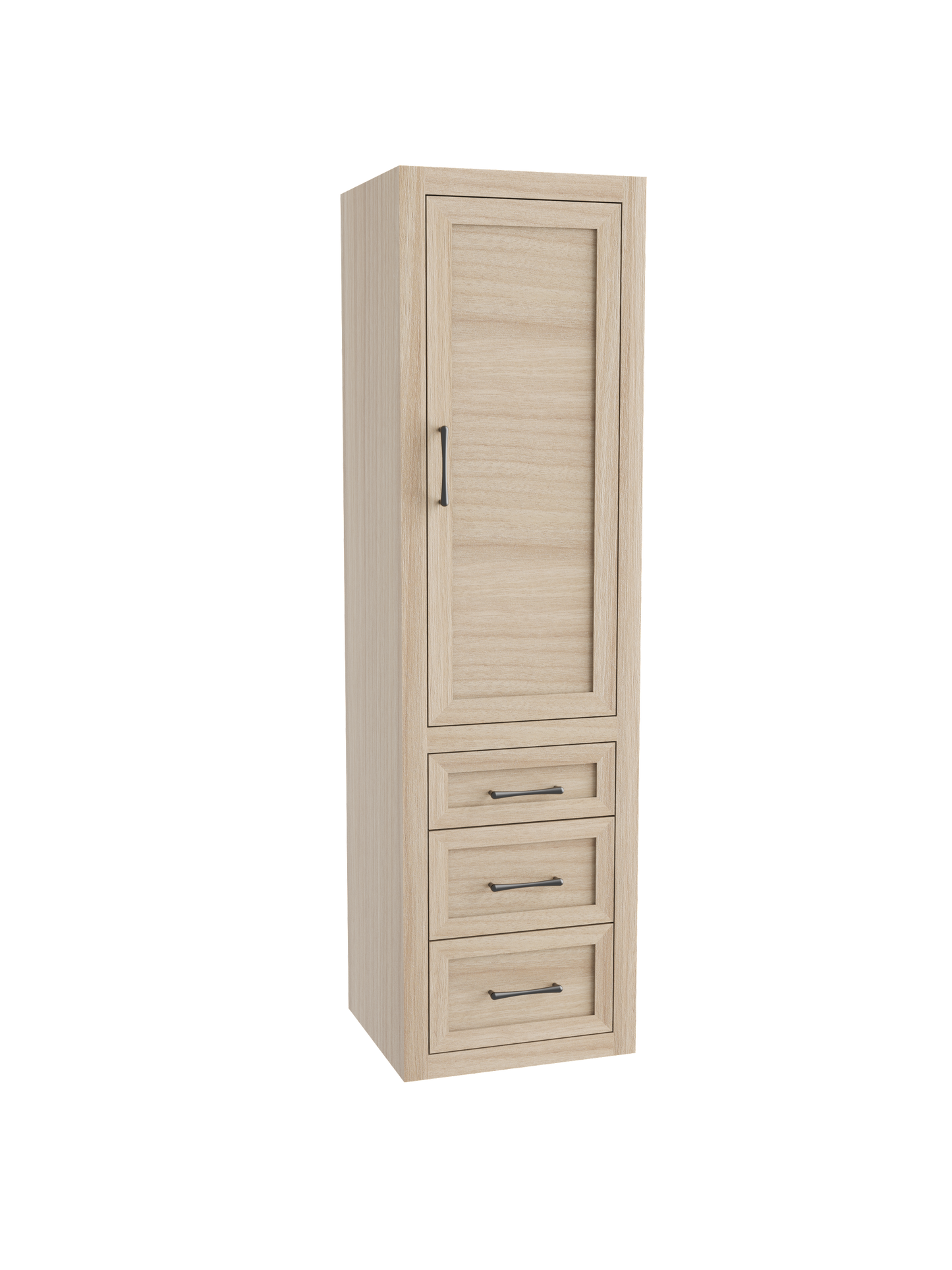 Renaissance SE 20"W x 18"D x 71"H Wall Hung Linen Cabinet R Hinged