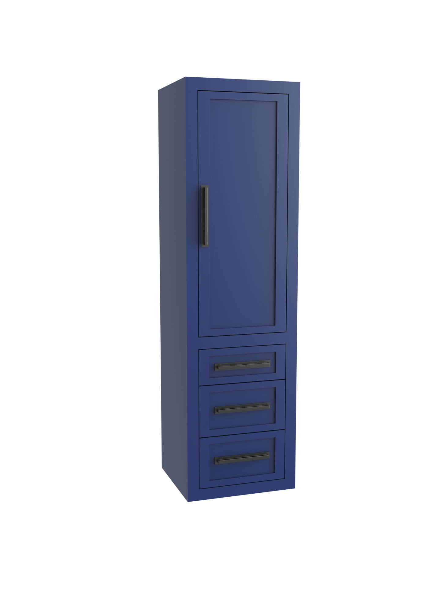 Renaissance SE 20"W x 18"D x 71"H Wall Hung Linen Cabinet R Hinged