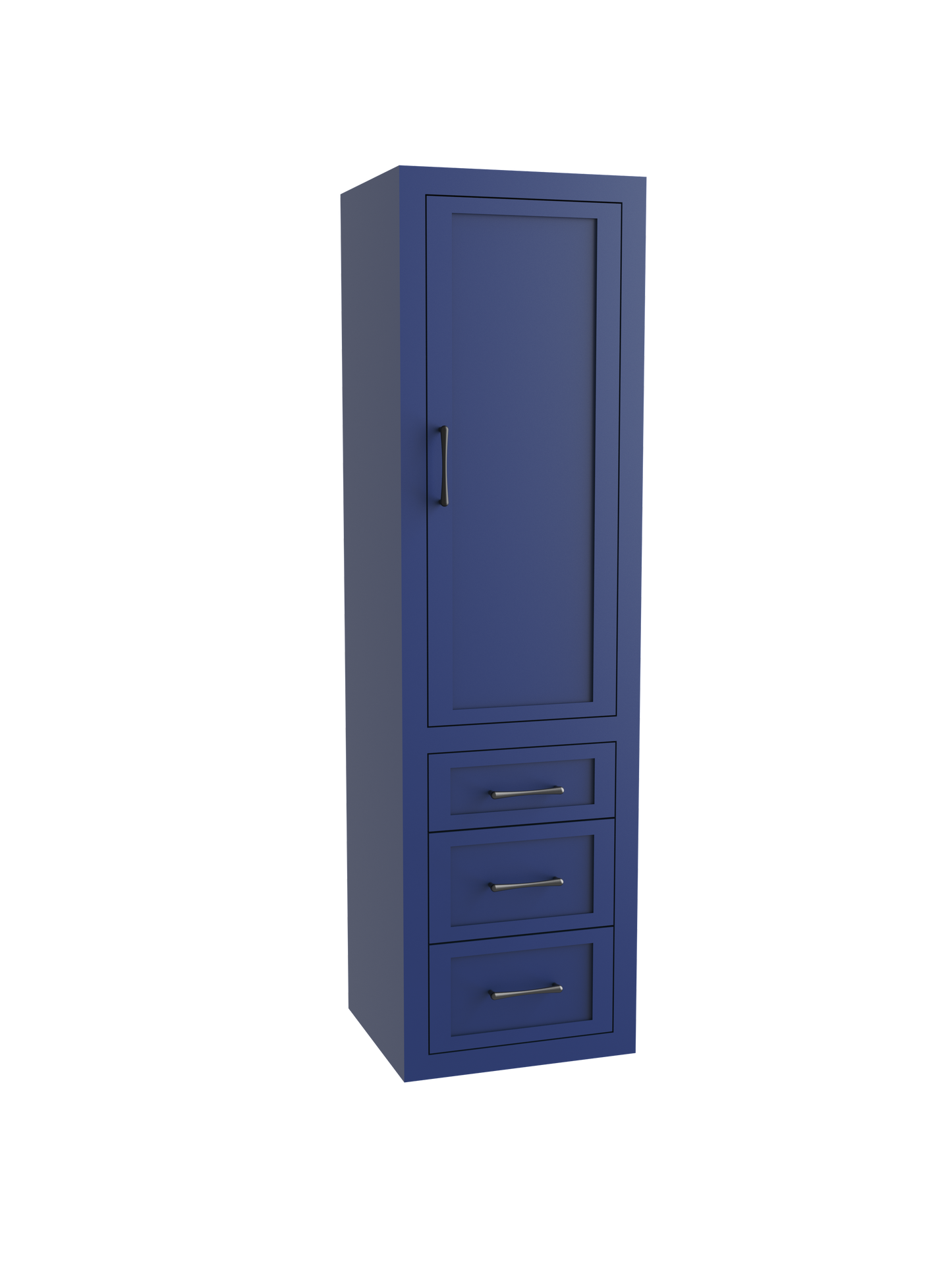 Renaissance SE 20"W x 18"D x 71"H Wall Hung Linen Cabinet R Hinged