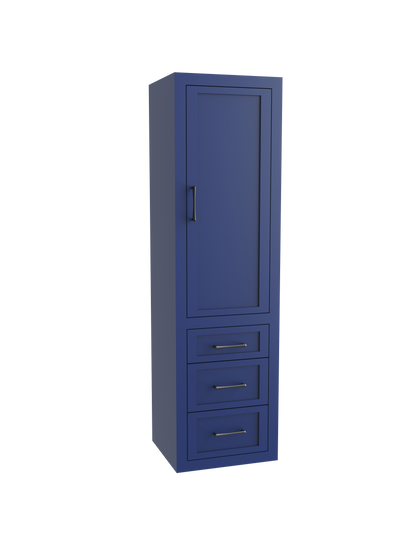 Renaissance SE 20"W x 18"D x 71"H Wall Hung Linen Cabinet R Hinged