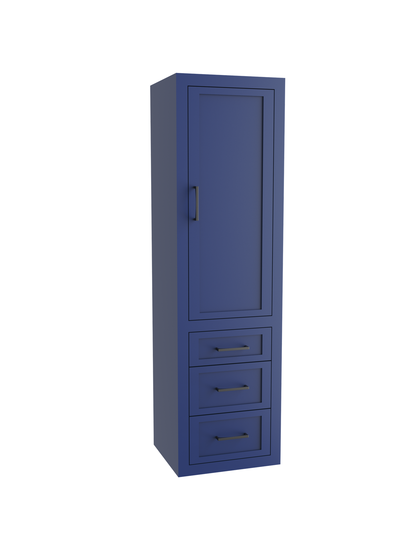 Renaissance SE 20"W x 18"D x 71"H Wall Hung Linen Cabinet R Hinged