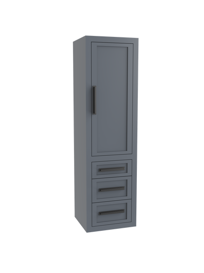 Renaissance SE 20"W x 18"D x 71"H Wall Hung Linen Cabinet R Hinged