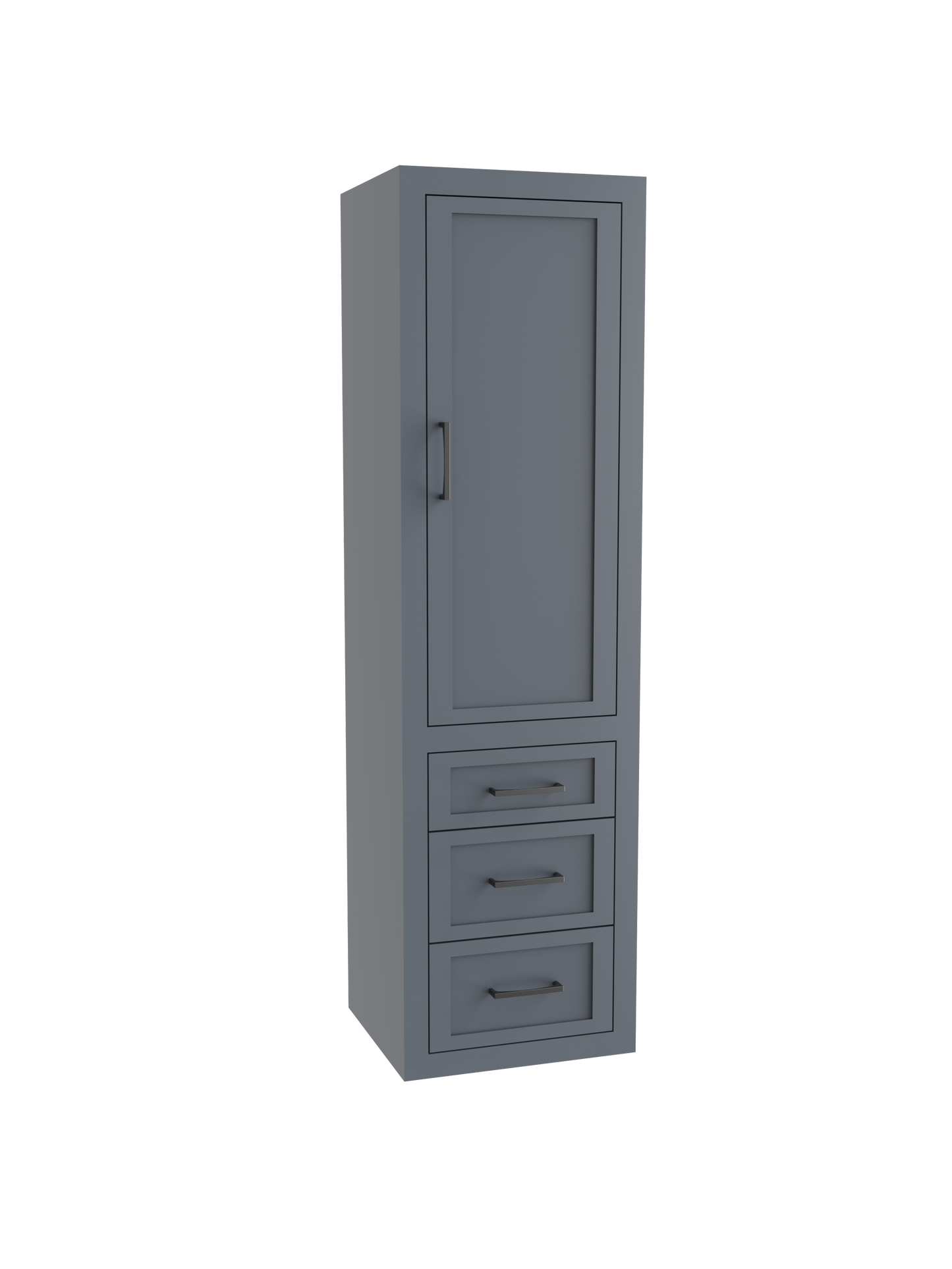 Renaissance SE 20"W x 18"D x 71"H Wall Hung Linen Cabinet R Hinged