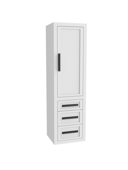 Renaissance SE 20"W x 18"D x 71"H Wall Hung Linen Cabinet R Hinged