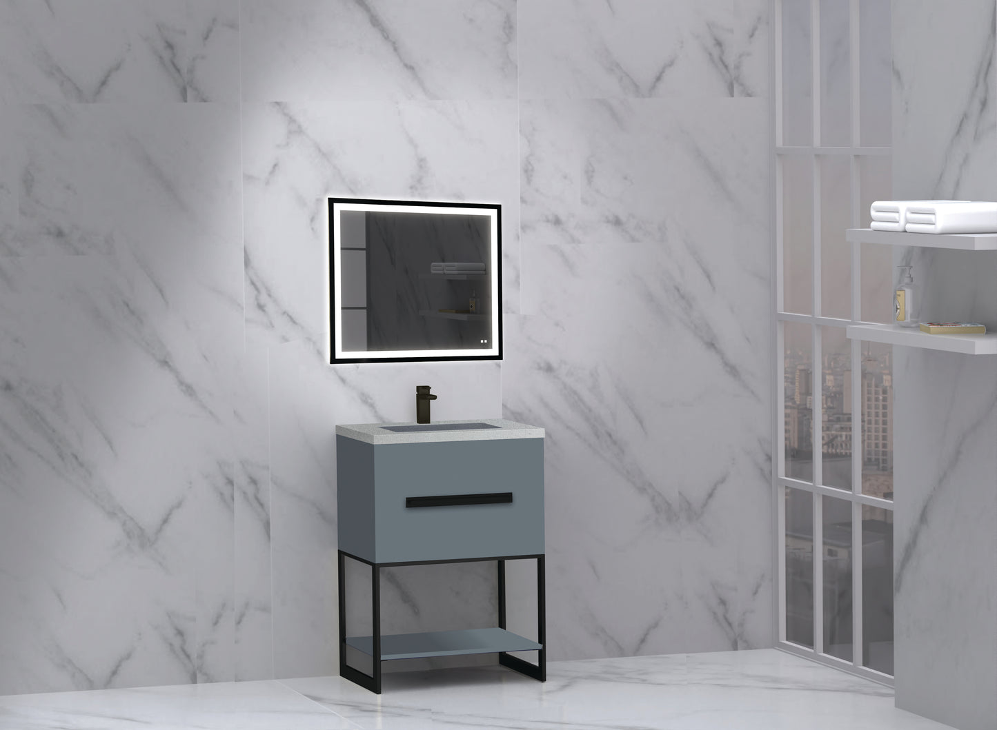 Loft 24" Free Standing Vanity Cabinet