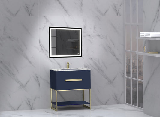 Madeli Loft 30" Free Standing Vanity Cabinet