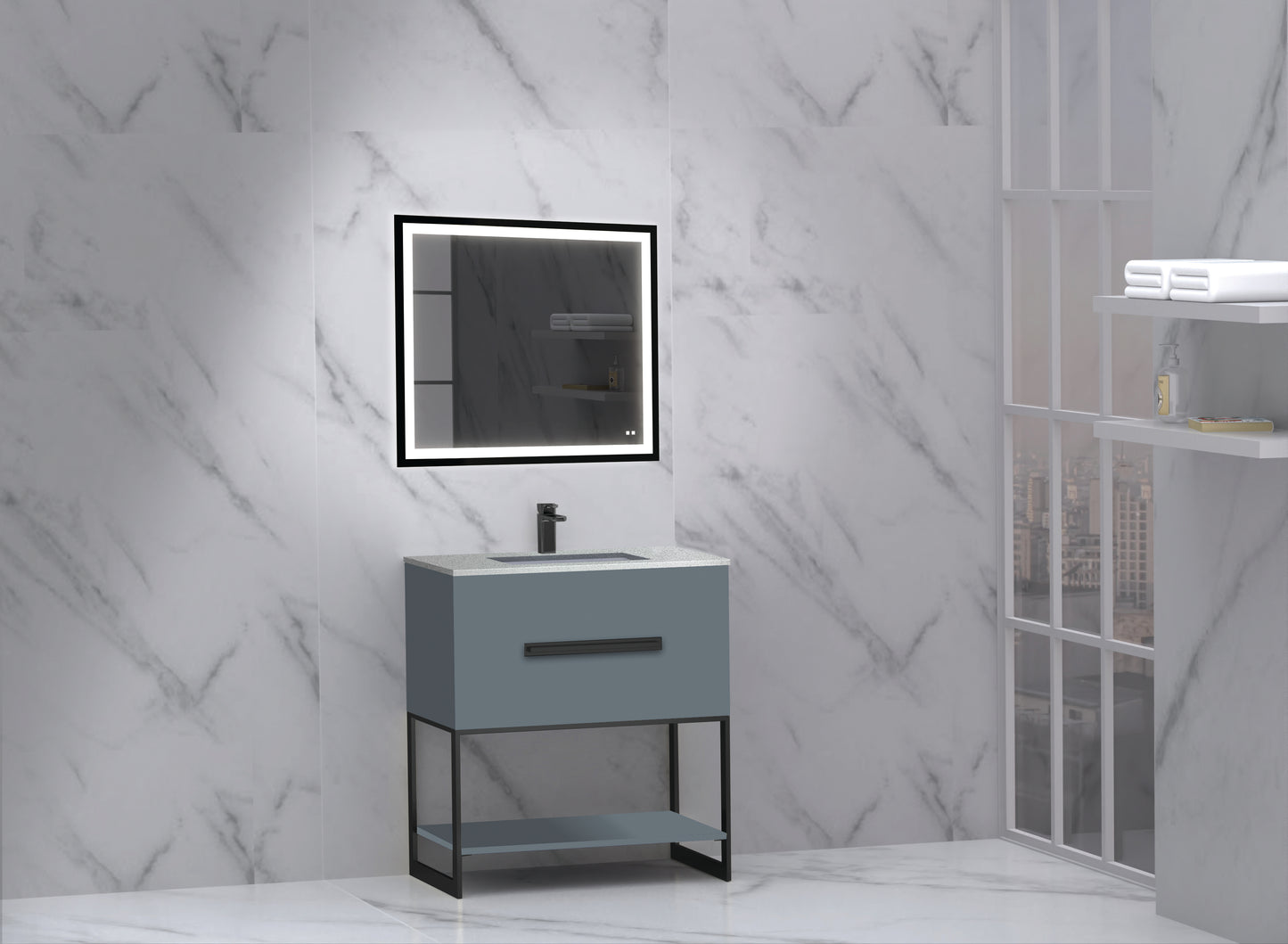 Loft 30" Free Standing Vanity Cabinet