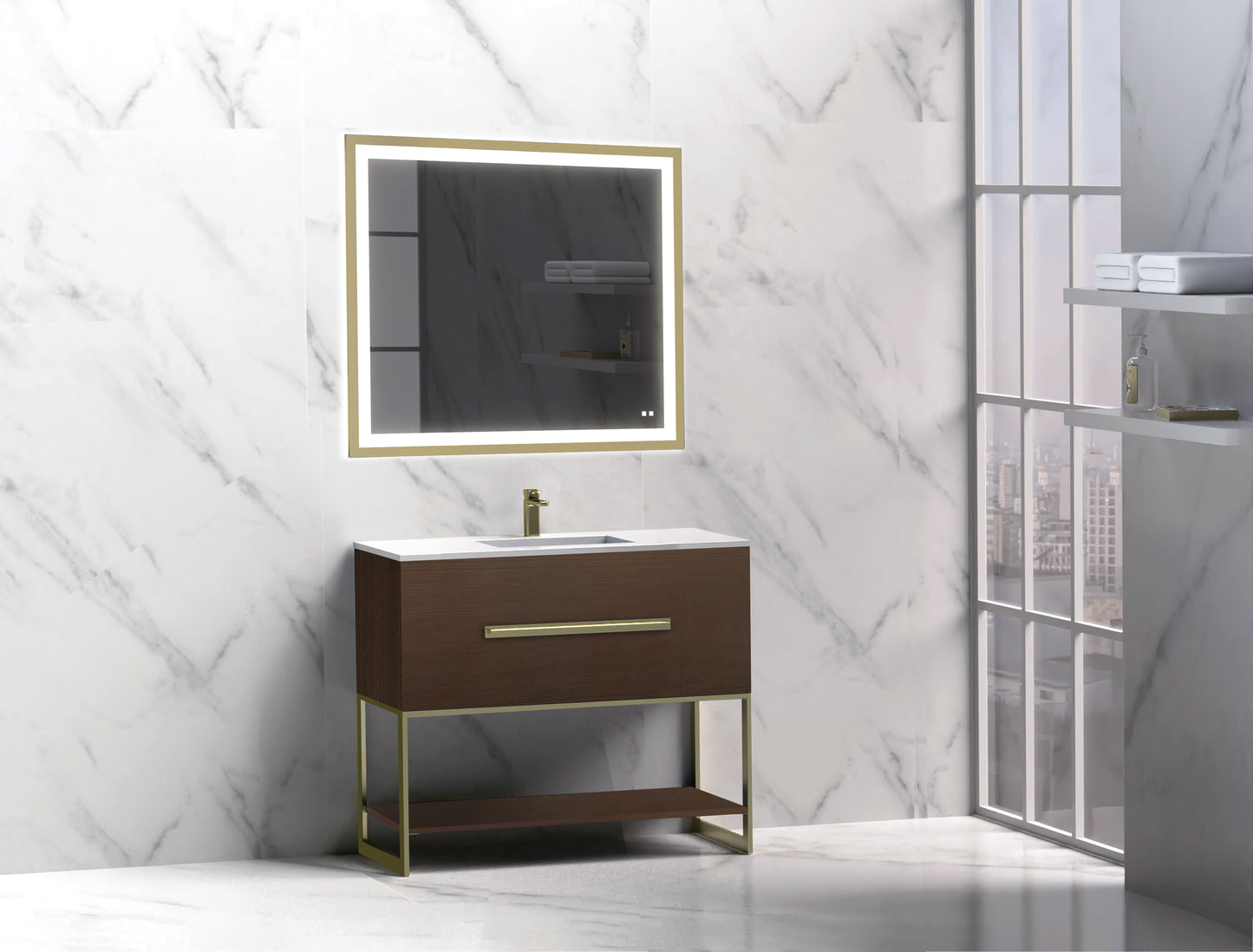 Loft 36" Free Standing Vanity Cabinet