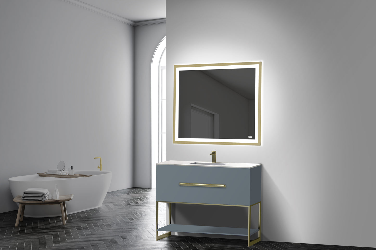 Loft 42" Free Standing Vanity Cabinet