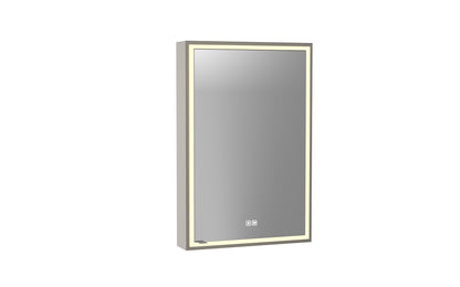 Pioneer Lighted Mirrored Cabinet, Surface Mount, 2700/3000/4000K Temperature, Deffoger, Dimmable, Three-direction Light Diffuser