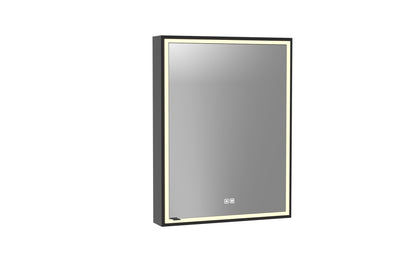 Pioneer Lighted Mirrored Cabinet, Surface Mount, 2700/3000/4000K Temperature, Deffoger, Dimmable, Three-direction Light Diffuser