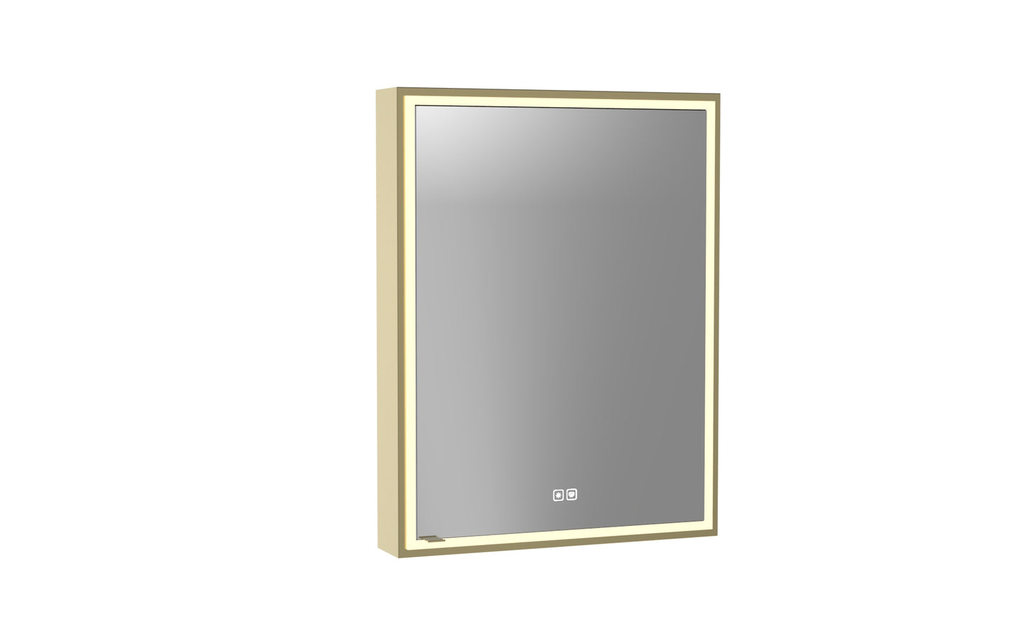 Pioneer Lighted Mirrored Cabinet, Surface Mount, 2700/3000/4000K Temperature, Deffoger, Dimmable, Three-direction Light Diffuser