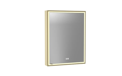 Pioneer Lighted Mirrored Cabinet, Surface Mount, 2700/3000/4000K Temperature, Deffoger, Dimmable, Three-direction Light Diffuser