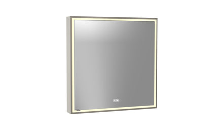 Pioneer Lighted Mirrored Cabinet, Surface Mount, 2700/3000/4000K Temperature, Deffoger, Dimmable, Three-direction Light Diffuser