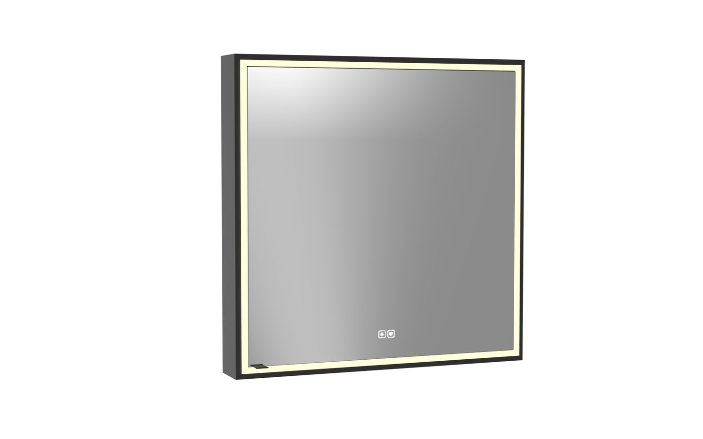 Pioneer Lighted Mirrored Cabinet, Surface Mount, 2700/3000/4000K Temperature, Deffoger, Dimmable, Three-direction Light Diffuser