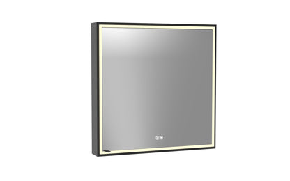 Pioneer Lighted Mirrored Cabinet, Surface Mount, 2700/3000/4000K Temperature, Deffoger, Dimmable, Three-direction Light Diffuser