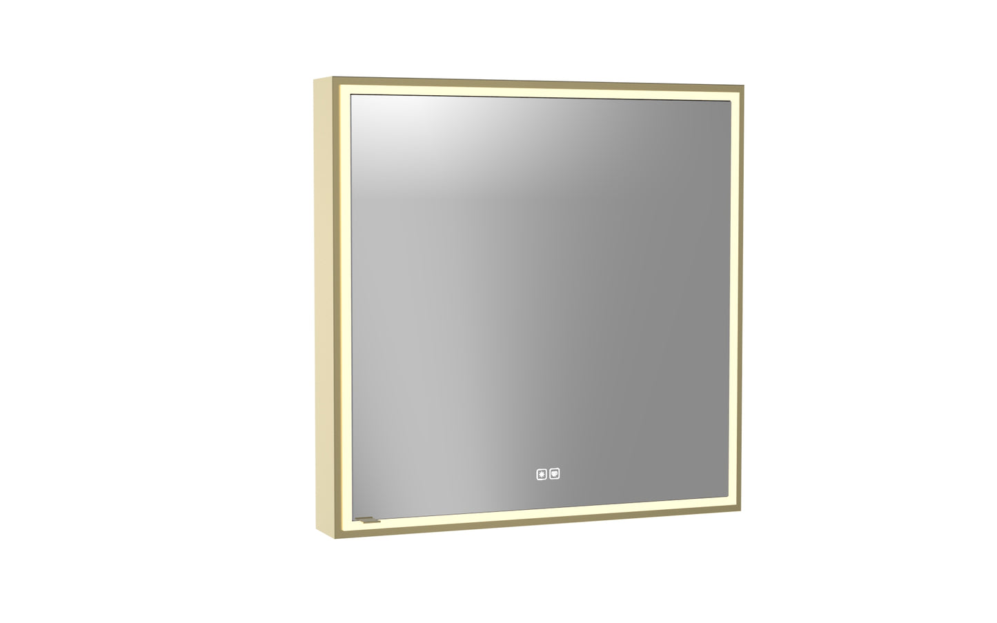 Pioneer Lighted Mirrored Cabinet, Surface Mount, 2700/3000/4000K Temperature, Deffoger, Dimmable, Three-direction Light Diffuser