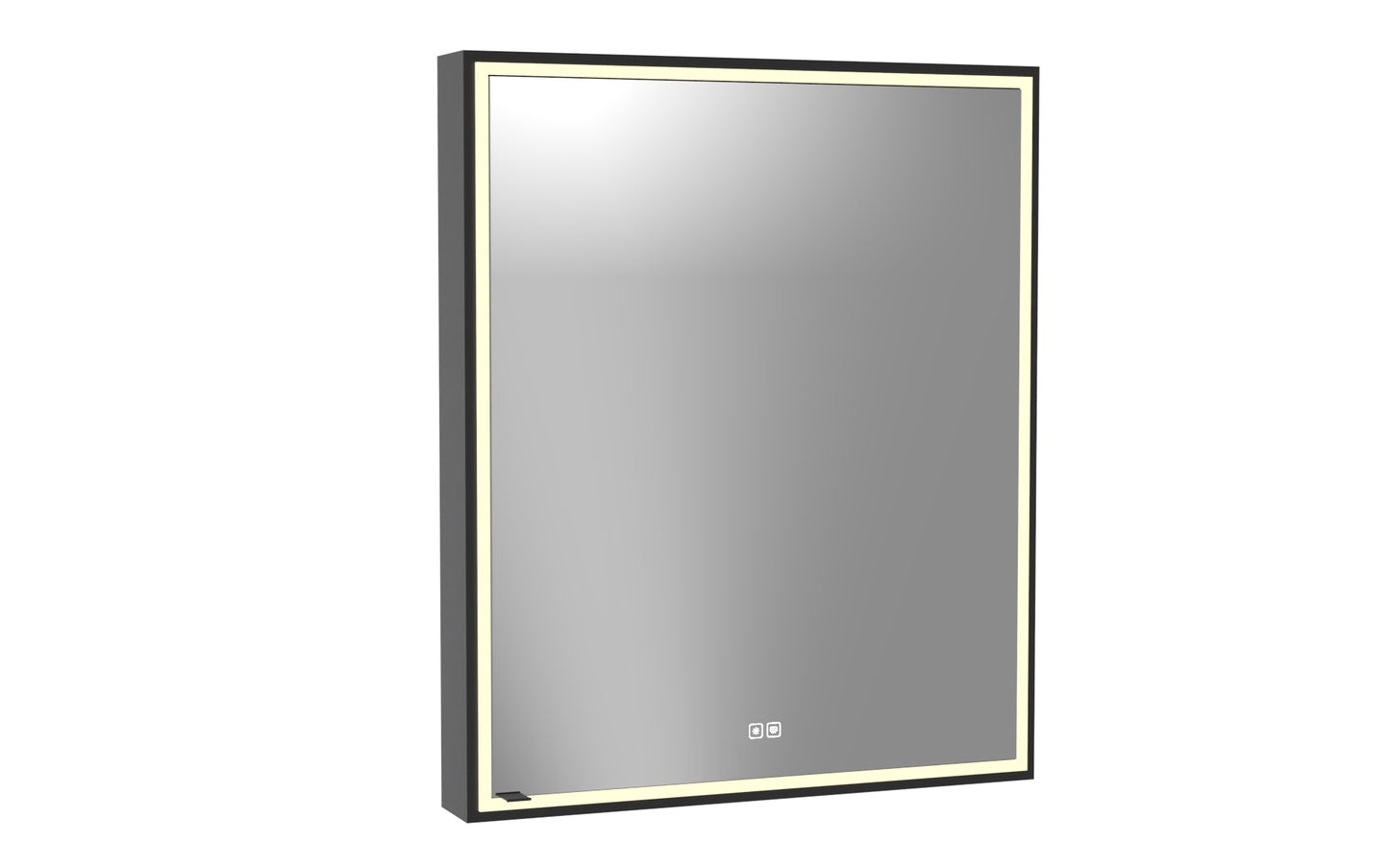 Pioneer Lighted Mirrored Cabinet, Surface Mount, 2700/3000/4000K Temperature, Deffoger, Dimmable, Three-direction Light Diffuser