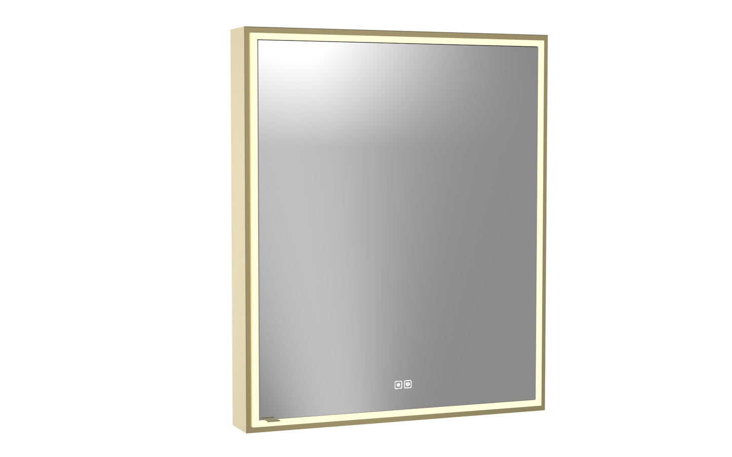 Pioneer Lighted Mirrored Cabinet, Surface Mount, 2700/3000/4000K Temperature, Deffoger, Dimmable, Three-direction Light Diffuser