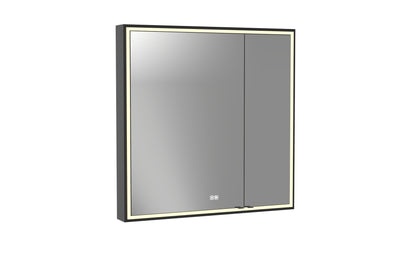 Pioneer Lighted Mirrored Cabinet, Surface Mount, 2700/3000/4000K Temperature, Deffoger, Dimmable, Three-direction Light Diffuser