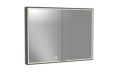 Pioneer Lighted Mirrored Cabinet, Surface Mount, 2700/3000/4000K Temperature, Deffoger, Dimmable, Three-direction Light Diffuser