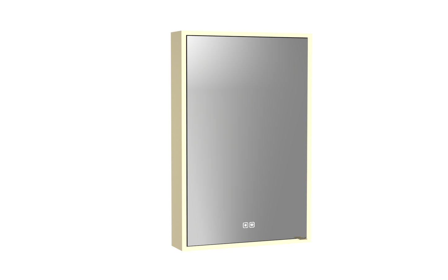 Vanguard Lighted Mirrored Cabinet, Surface Mount, 2700/3000/4000K Temperature, Deffoger, Dimmable, Three-direction Light Diffuser