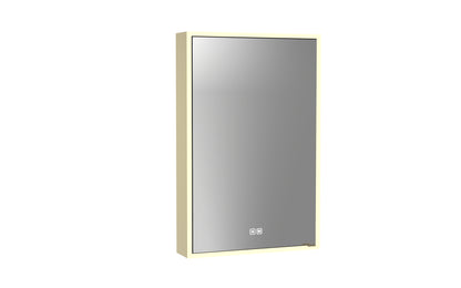 Vanguard Lighted Mirrored Cabinet, Surface Mount, 2700/3000/4000K Temperature, Deffoger, Dimmable, Three-direction Light Diffuser