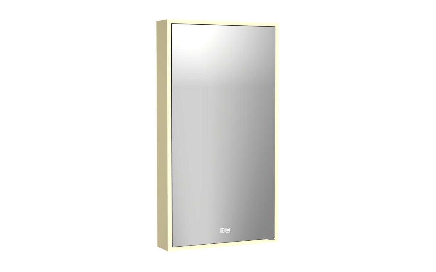 Vanguard Lighted Mirrored Cabinet, Surface Mount, 2700/3000/4000K Temperature, Deffoger, Dimmable, Three-direction Light Diffuser