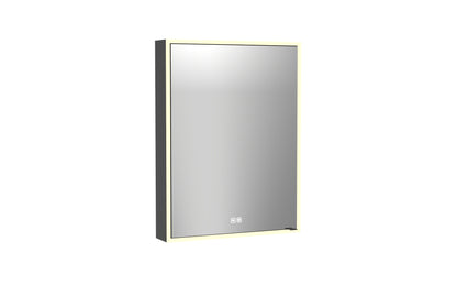 Vanguard Lighted Mirrored Cabinet, Surface Mount, 2700/3000/4000K Temperature, Deffoger, Dimmable, Three-direction Light Diffuser