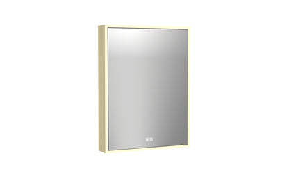 Vanguard Lighted Mirrored Cabinet, Surface Mount, 2700/3000/4000K Temperature, Deffoger, Dimmable, Three-direction Light Diffuser