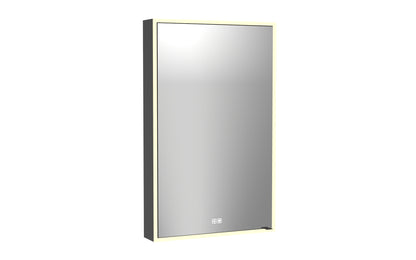 Vanguard Lighted Mirrored Cabinet, Surface Mount, 2700/3000/4000K Temperature, Deffoger, Dimmable, Three-direction Light Diffuser