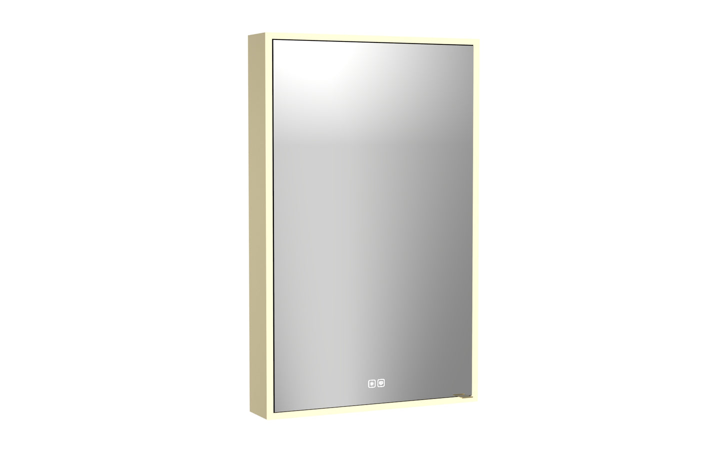 Vanguard Lighted Mirrored Cabinet, Surface Mount, 2700/3000/4000K Temperature, Deffoger, Dimmable, Three-direction Light Diffuser