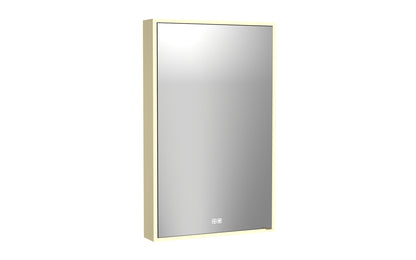 Vanguard Lighted Mirrored Cabinet, Surface Mount, 2700/3000/4000K Temperature, Deffoger, Dimmable, Three-direction Light Diffuser