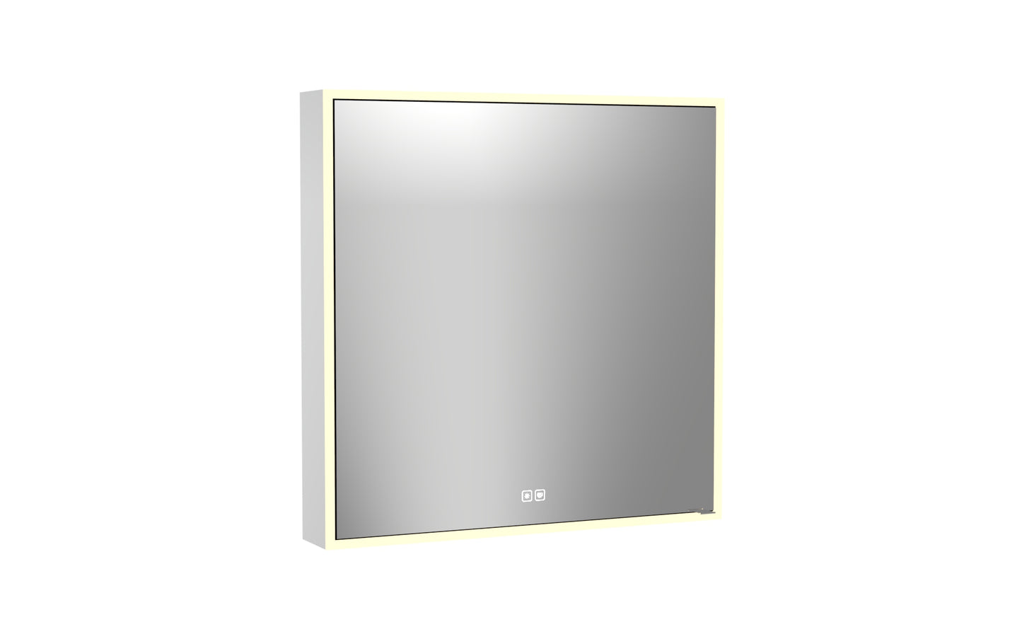 Vanguard Lighted Mirrored Cabinet, Surface Mount, 2700/3000/4000K Temperature, Deffoger, Dimmable, Three-direction Light Diffuser