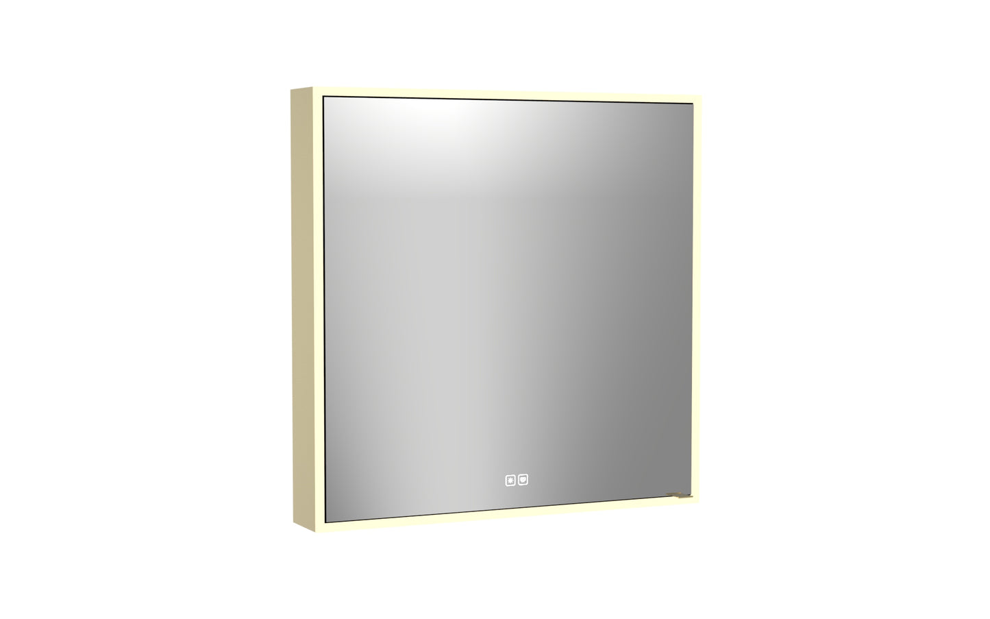Vanguard Lighted Mirrored Cabinet, Surface Mount, 2700/3000/4000K Temperature, Deffoger, Dimmable, Three-direction Light Diffuser