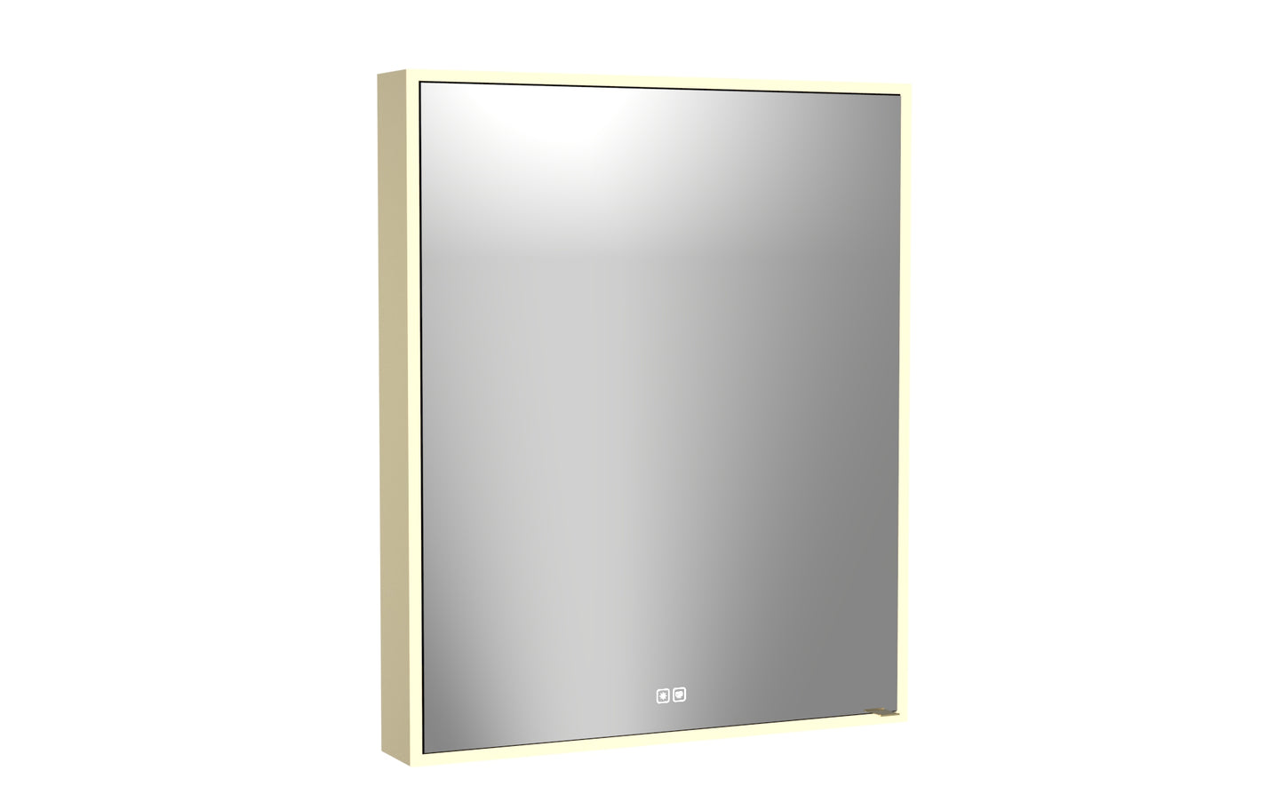 Vanguard Lighted Mirrored Cabinet, Surface Mount, 2700/3000/4000K Temperature, Deffoger, Dimmable, Three-direction Light Diffuser